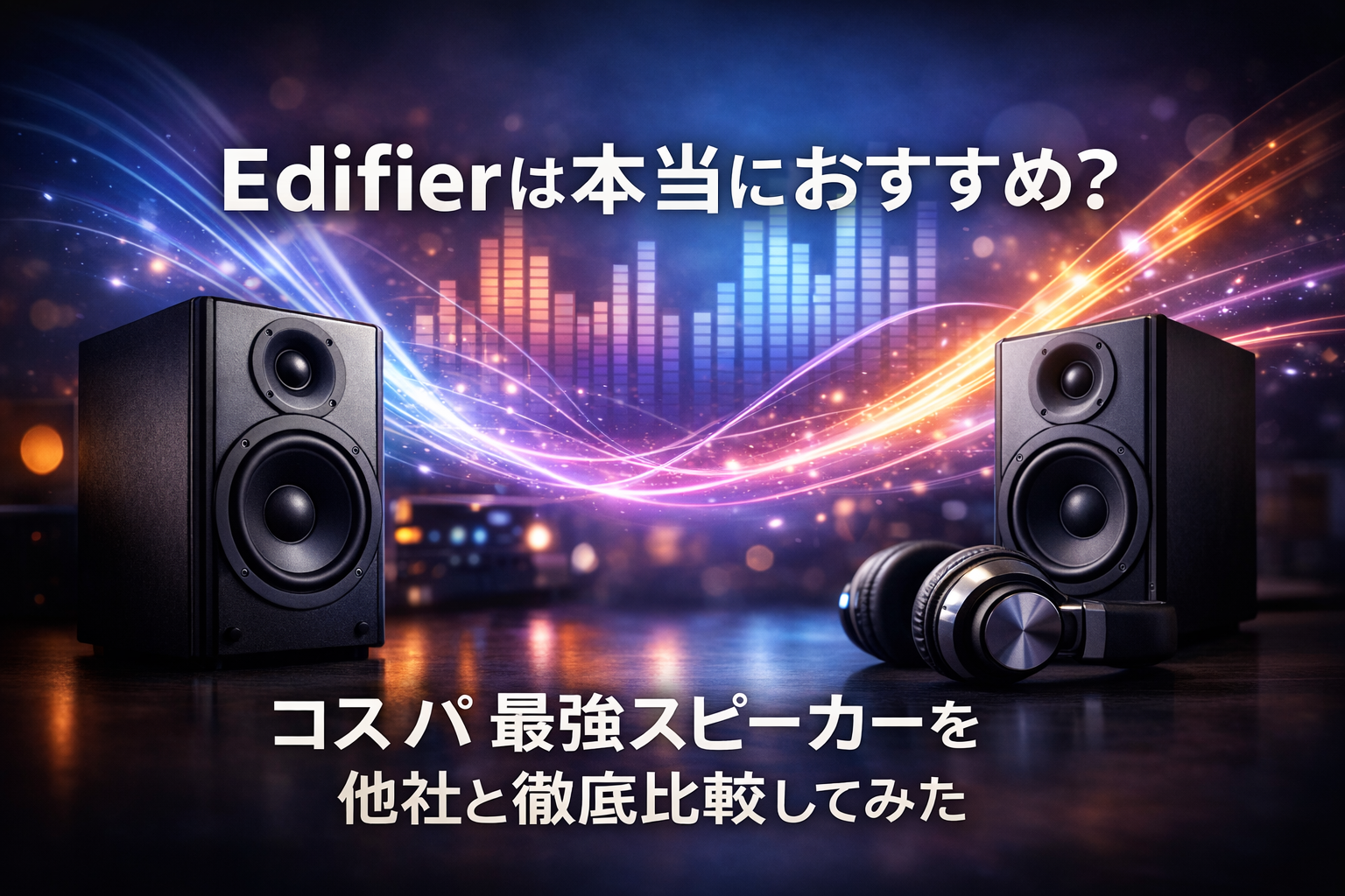Edifierは本当におすすめ？コスパ最強スピーカーを他社と徹底比較してみた